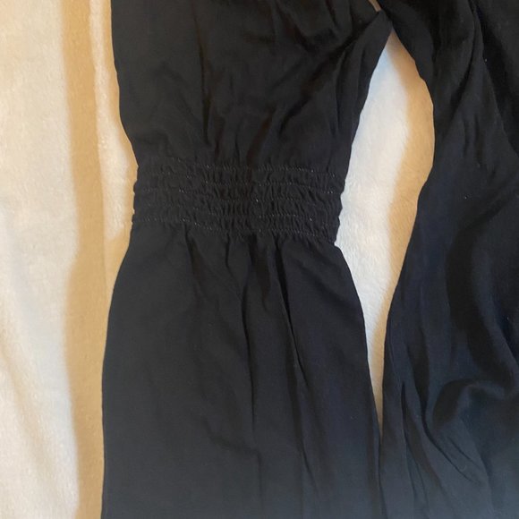 Joe Fresh Long "Bell" Sleeve Black T-Shirt XL - Picture 2 of 5